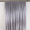 Backdrop Curtain - Satin 10X 10 Silver