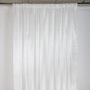 Backdrop Curtain - Satin 10X 10 White