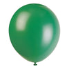 Balloons - Forest Green, 12", 10 Count