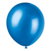 Balloons - Latex, Sapphire Blue, 12", 8 Count