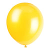 Balloons - Latex, Yellow, 12", 10 Count