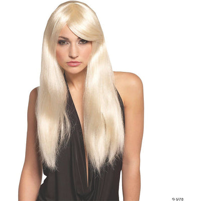 Blonde Diva Wig with Bangs