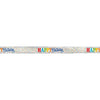 Banner Kit - Foil, Rainbow Polka Dots, 12 Ft