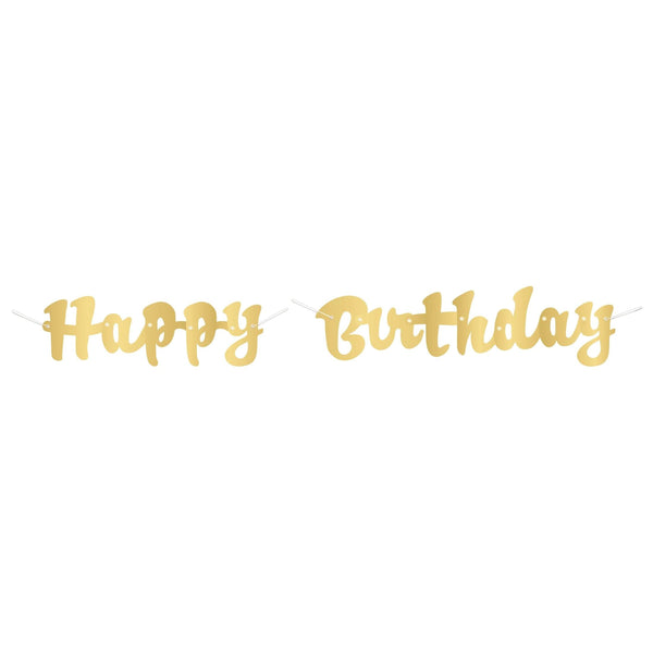 Banner Kit - Gold Script