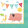 Barnyard Birthday Lunch Napkin