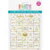 Bingo Kit - Gold, Baby Shower, 8 Count