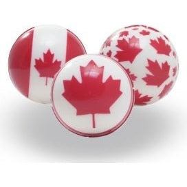 Canada Bouncy Balls 3 Pack