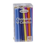 Chanukah Candles, Deluxe, Multicolor, 45/Box