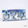 Chanukah Cookie Cutters,S/S, 3 Shapes, 8" X 4" Gift Box