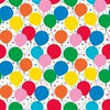 Colorful Balloon Party Gift Wrap 30" x 5ft