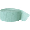 Streamer - Mint, Crepe Paper, 81 Ft