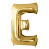 Foil Balloon - Jumbo Gold Letter E