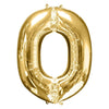 Foil Balloon - Jumbo Gold Letter O