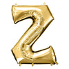 Foil Balloon - Jumbo Gold Letter Z