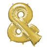 Foil Balloon - Jumbo Gold Symbol &