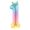 Foil Balloon - Mini Number Jelli 1