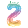 Foil Balloon - Mini Number Jelli 2