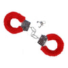 Fuzzy Red Handcuffs