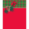 Gift Bag - Large, Red and Green Tartan