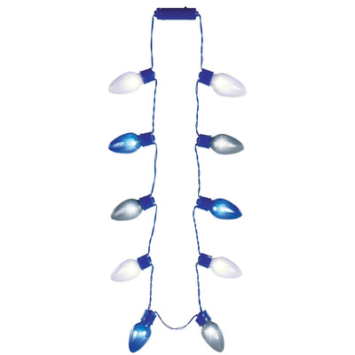 Hanukkah Light-Up Bulb Necklace