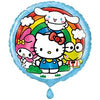 Hello Kitty & Friends Round Foil Balloon 18"