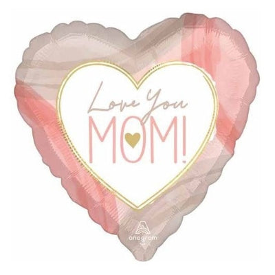 Love You Mom Mylar Balloon