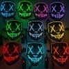 Neon Light-Up Purge-Inspired Mask