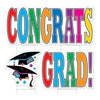 Plas Jumbo Congrats Grad! Yard Sign Set