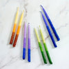 Premium Chanukah Candles - Multi Tri-Color