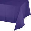 Purple Plastic Table Cover - 54" x 108" 1CT