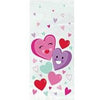 Smiling Hearts Cellophane Bags 20 Count