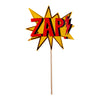 Superhero Photo Booth Prop Kit 9 pcs