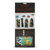 Superhero Static Cling Decorations 8 pcs