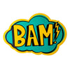 Superhero Static Cling Decorations 8 pcs