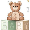 Teddy Bear Baby Block Centerpiece