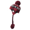 Toque Buffalo Check Canada with Sherpa inside