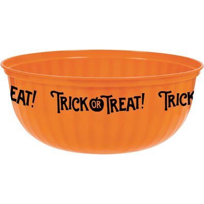 Trick-Or-Treat! Large Plastic Bowl