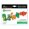 Two Air-Filled Dinosaur-Theme Balloons