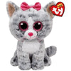 Ty - Beanie Boo Kiki - Grey Cat Med