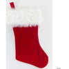 Velvet-Lined Christmas Stocking