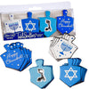 Hanukkah Tablescatters, 20 Foiled Dreidels