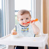 Chanukah Embroidered Bib, "My First Chanukah!"