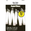 White Glow Stick Necklaces, Pack of 12