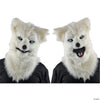 Animated White Wolf Mask