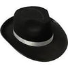 Adult Deluxe Black 20s Gangster Fedora Hat