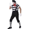 Adult Mime Costume - Large 42-44