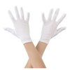 Adult Short White Gloves