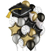 Graduation Foil & Latex Balloon Bundle