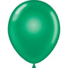 11" Tuftex Balloons 100 Per Package Emerald Green