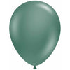 11" Tuftex Balloons 100 Per Package Evergreen